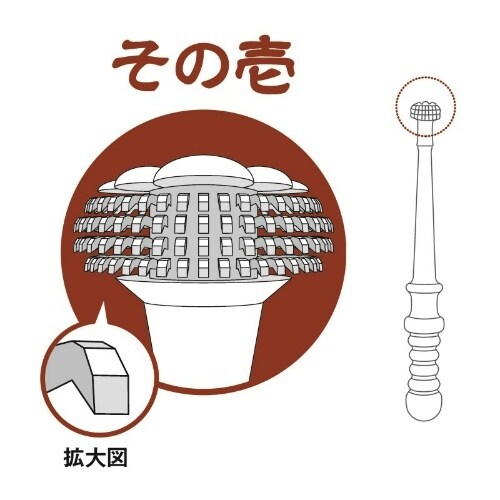 新体感耳かき 悟空の如意棒 えんじ×12