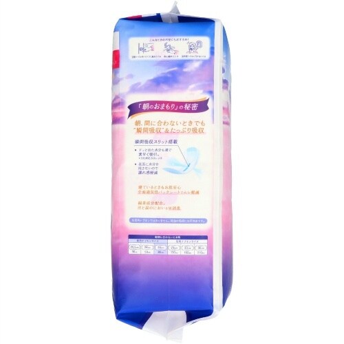ナチュラ夜つけて朝あんしん吸水パッド26セン×12