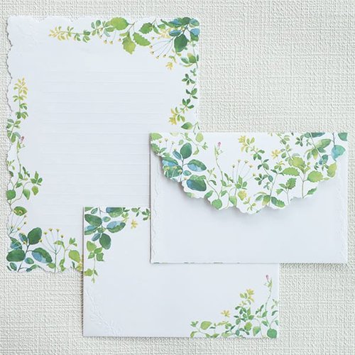 レターセット グリーンガーデン 5冊