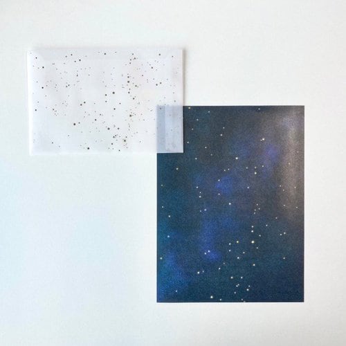 レターセット 夜空と星 5冊