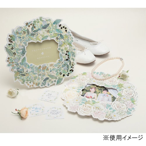 色紙 リース ブライトフラワー 2冊