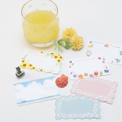 ミニカード ひまわり 12枚入 10個