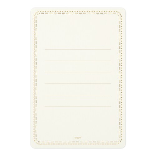 透明メッセージカード 風船柄 5冊