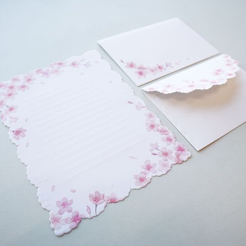 レターセット さくら舞う 5冊