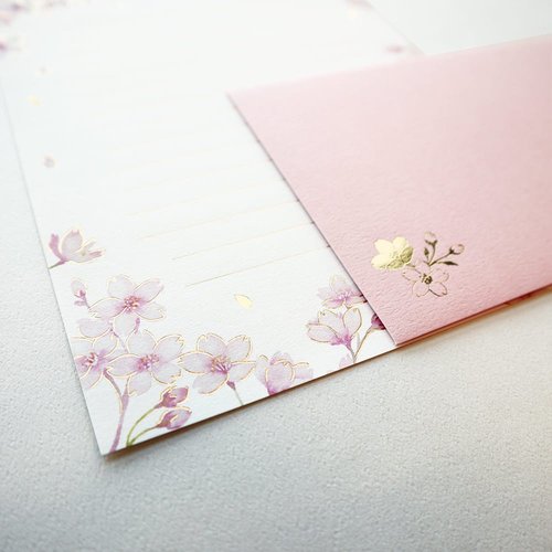 レターセット 桜 5冊