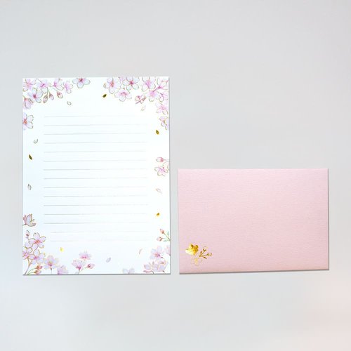 レターセット 桜 5冊