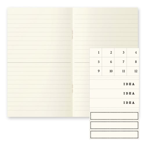MDノート ライト 新書 横罫A 3冊組 3パック
