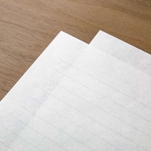 きれいな手紙が書ける便箋 A5 横罫 30枚 5冊