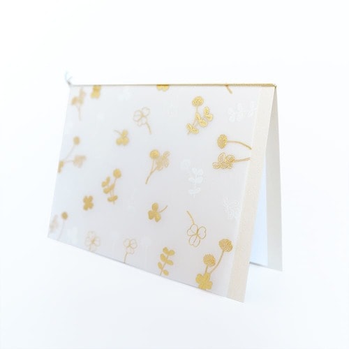 メッセージカードThankYouクローバー5セット