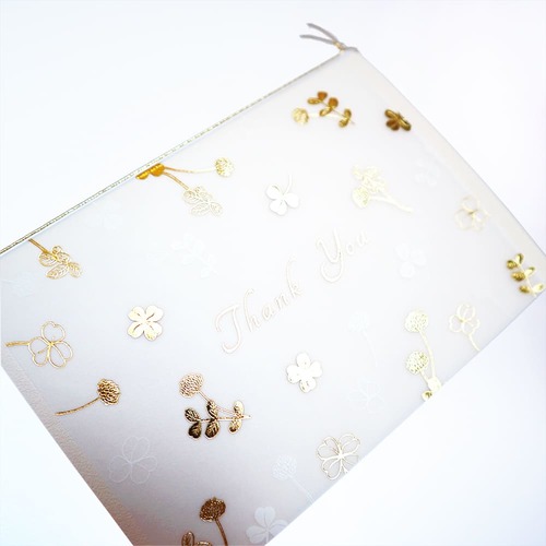 メッセージカードThankYouクローバー5セット