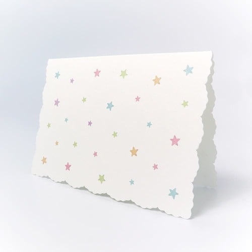 メッセージカード出産祝いベビーイノセント5セット