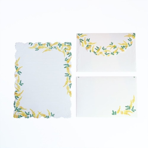 レターセット ミモザ 5セット