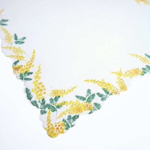 レターセット ミモザ 5セット