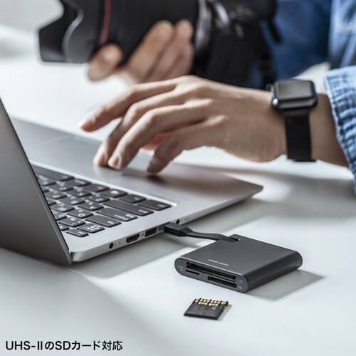 SD4.0 UHS−II対応 カードリーダー