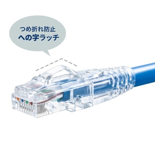 RJ−45コネクタ(カテゴリ6A、貫通型)