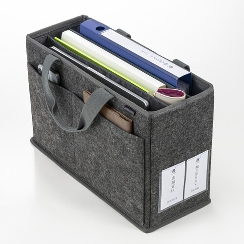 フェルトBOXバッグ