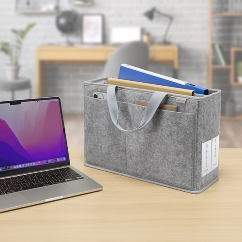 フェルトBOXバッグ