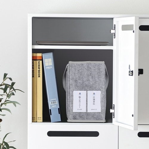 フェルトBOXバッグ