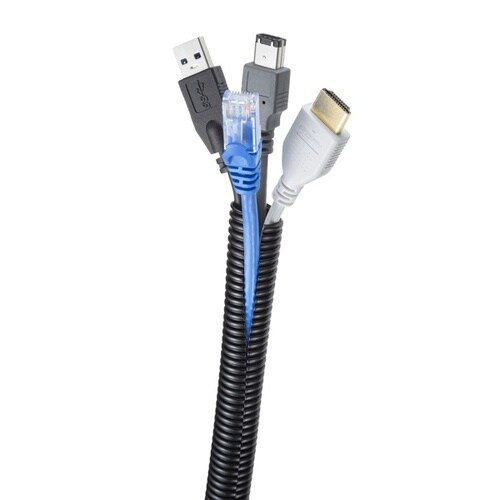 コルゲートチューブ(ブラック・2m巻き)