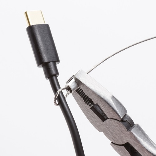 ケーブル・アダプタ連結用ワイヤー