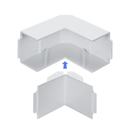 配線ダクト(内外L型・ホワイト)