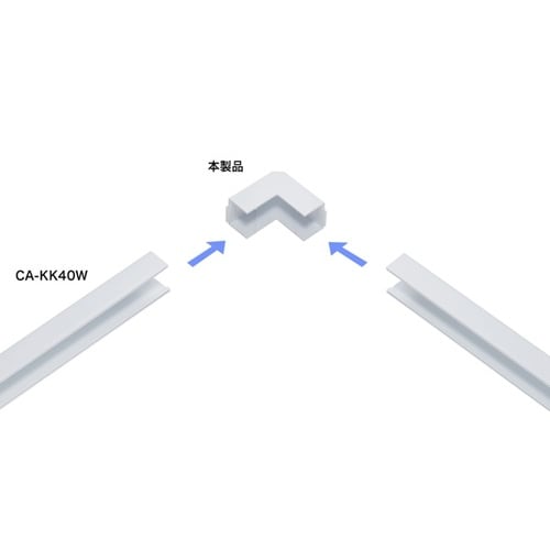 配線ダクト(内外L型・ホワイト)