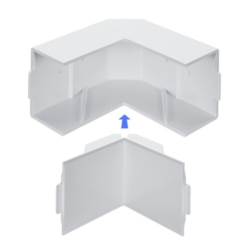 配線ダクト(内外L型・ホワイト)