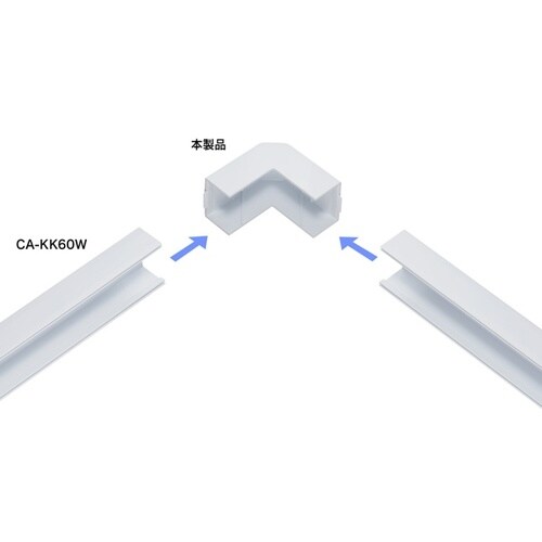 配線ダクト(内外L型・ホワイト)