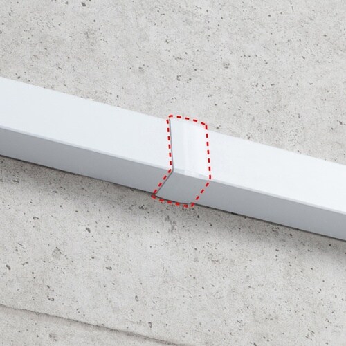 配線ダクト(連結カバー・ホワイト)