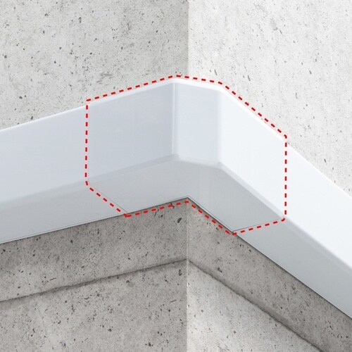 配線ダクト(内外L型・ホワイト)