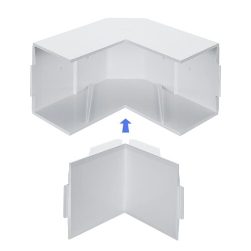 配線ダクト(内外L型・ホワイト)