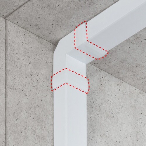 配線ダクト(連結カバー・ホワイト)