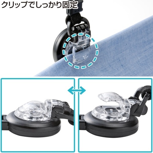 リール付ストラップ(ソフトタイプIDケース付)