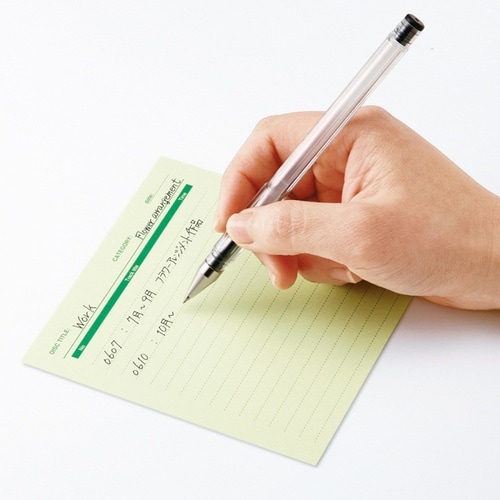 手書き用インデックスカード(グリーン)