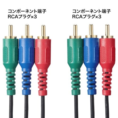 コンポーネントビデオケーブル