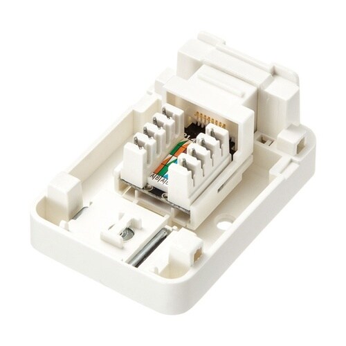 カテゴリ6Aローゼットキット(マグネット付き)