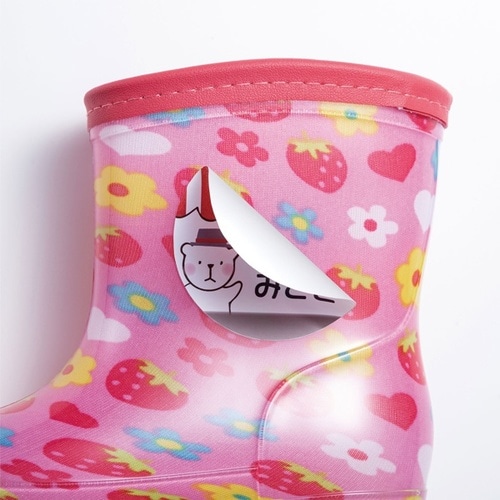 はがせる耐水ホワイトフィルムラベル