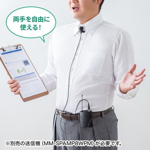 ピンマイク(MM−SPAMP8WPM用)