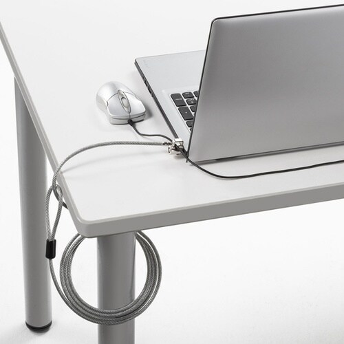 ケーブルロック付きセキュリティワイヤー