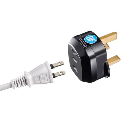 海外プラグ変換アダプタ BF