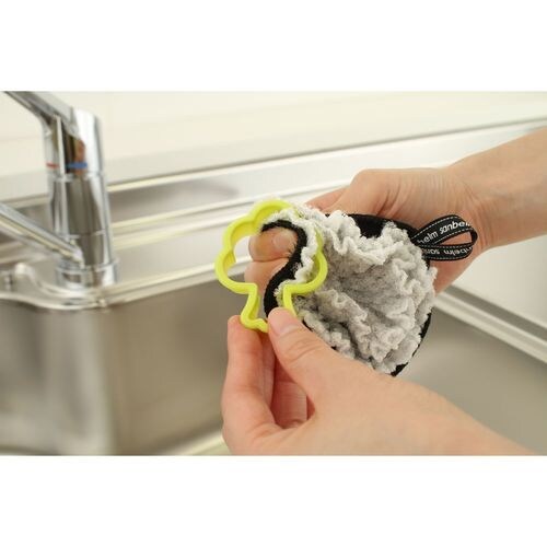 よごれ残さず洗いきるキッチンスポンジ グレー×14