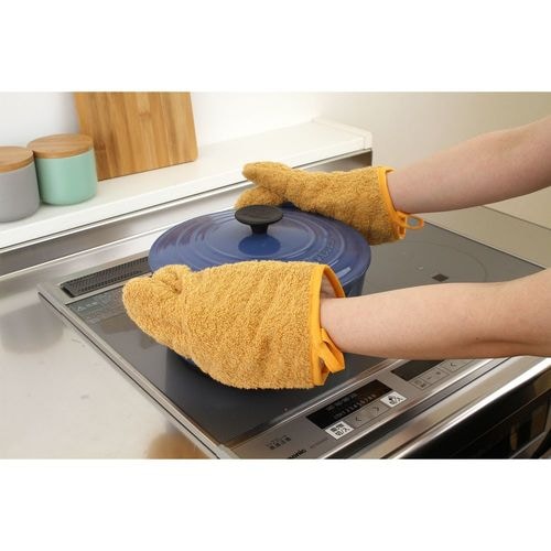 カラーキッチンミトン イエロー 6セット