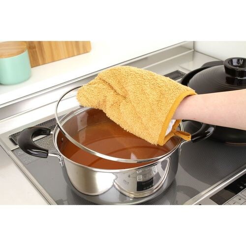 カラーキッチンミトン イエロー 6セット