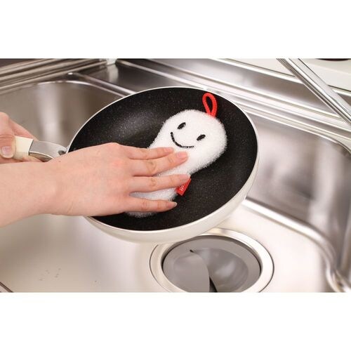 ニコニコスポンジ スマイル ホワイト 10セット