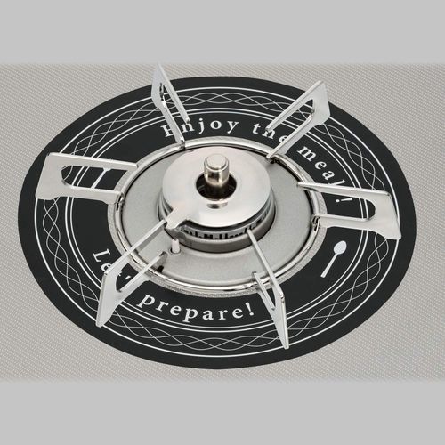 ガスマットリング ソフトカトラリーブラック×8