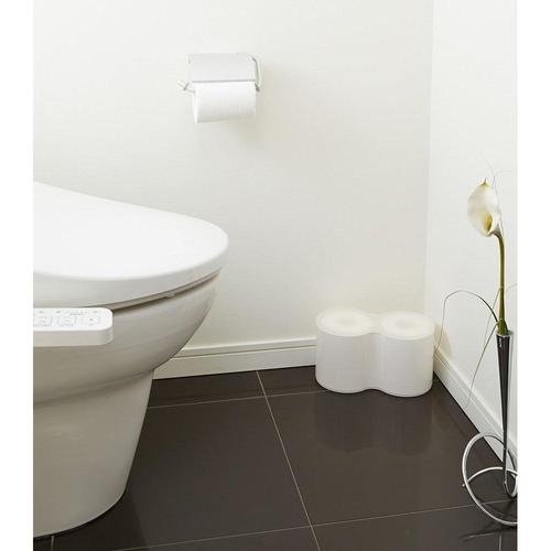 トイレットペーパーBox ピセ1段 ホワイト×2