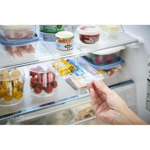 冷蔵庫トレー スリム クリア 4セット