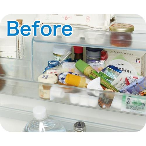 冷蔵庫トレー スリム クリア 4セット