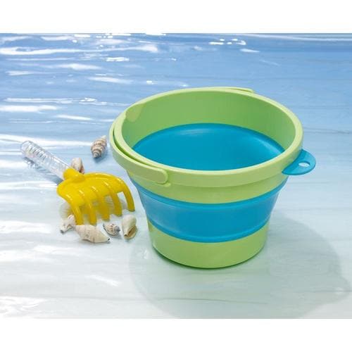 ソフトバケツ ミニ グリーン 2セット