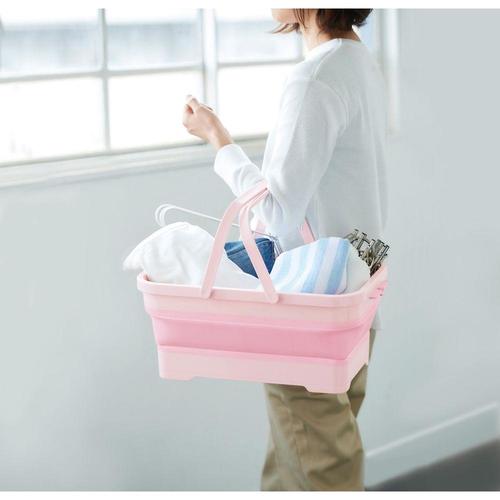 ソフトバスケット ピンク